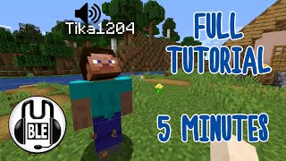 How to play Minecraft with Proximity Chat  Full Tutorial using mumble and in 5 minutes [upl. by Lebama]