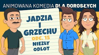 WPADKA Jadzi w samolocie animowany serial komediowy dla dorosłych [upl. by Notserp]