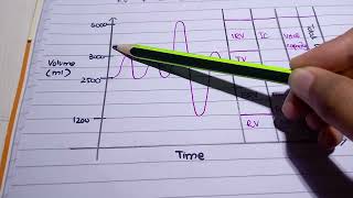 Pulmonary Volume and capacities l lungs volume and capacities l Easiest explanation with graph [upl. by Liddy]