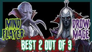 Monster Melee  Mind Flayer vs Drow Mage  GRUDGE MATCH [upl. by Jenelle483]