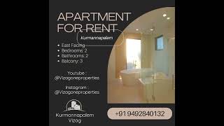 Flat for Rent  Vizag Properties  Visakhapatnam Rentals [upl. by Keir]