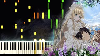 Resuscitated Hope  Gosick Ending  ゴシック  Piano Tutorial  Sheet Music [upl. by Annoed]