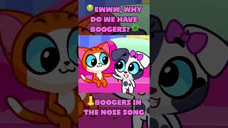 🤪👃 DONT PICK YOUR NOSE 🎵 Boogers Song 😻Purr Purr forkids songs nurseryrhymes [upl. by Raddi925]