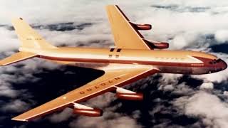 Boeing 707 Barrel Roll Pilot Tex Johnston Performs Roll In Dash 80 Prototype Aircraft In 1955 [upl. by Rives]