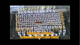 Missouri State Pride Band National Anthem [upl. by Dulcia349]