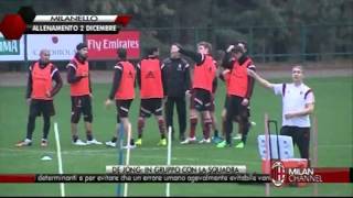 Milanello Allenamento 02122014 Part 2 [upl. by Scammon]