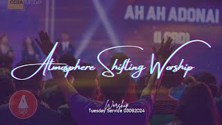 Atmosphere Shifting Worship  Worship Session  COZATuesdays 03092024 [upl. by Htenaj19]