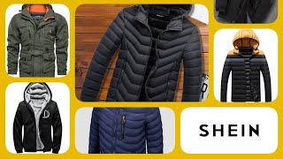 New jacket homme hiver 2022 chez Shein اجي تبرع مع شين احسن جواكط في هذا الشتاء [upl. by Anedal]