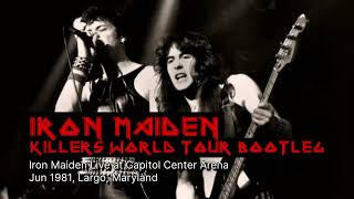 02 Killers  Iron Maiden Live at Capitol Center Arena 1981 [upl. by Attelrahc]