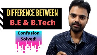 What is the Difference Between BE and BTechMechanical Computer Science Electrical Civil Hindi [upl. by Carmine558]