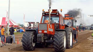 Boerensport Klasse  Trekkertrek Dirksland 2015  Tractorpulling [upl. by Isidoro]