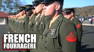 Wearing the Legacy  5th Marines honor the French Fourragere [upl. by Adnerb]