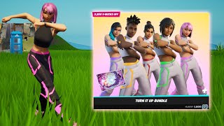 Harmonizer Skin Gameplay  Review in Fortnite Press Play Set [upl. by Chappell]