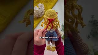 Cómo hacer Amigurumis de crochet paso a paso para PRINCIPIANTES tutorial shorts [upl. by Ungley]