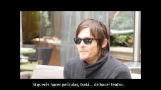 Entrevista exclusiva a Norman Reedus Parte 1 SUBTITULADO EN ESPAÑOL [upl. by Akiemehs851]