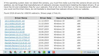 Webcam Driver Windows 10 11 [upl. by Parhe864]