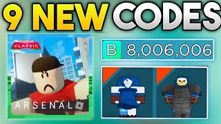 THE CLASSIC⚠️ARSENAL ROBLOX CODES 2024  ARSENAL CODES [upl. by Anilosi]