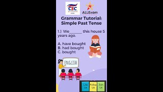 2024 CSC Reviewer Grammar Tutorial Simple Past Tense 2024  Lumabas sa CSC Exam 😱😱 [upl. by Hayouqes]