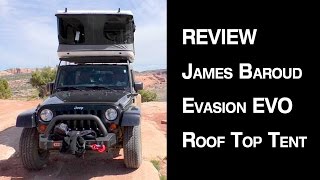 James Baroud Evasion XXL Roof Top Tent Review [upl. by Abram444]