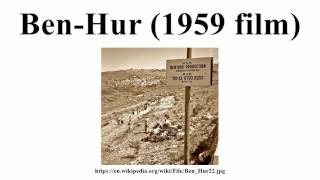 BenHur 1959 film [upl. by Gnivre419]