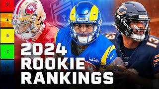 Updated 2024 Dynasty Rookie Rankings amp Tiers [upl. by Alvarez512]