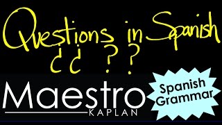 Forming Questions in Spanish interrogatives yesno tags [upl. by Assert]