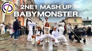 KPOP IN PUBLIC  LONDON BABYMONSTER  2NE1 MASH UP  DANCE COVER BY ODC  4K REMIX [upl. by Sasnett]