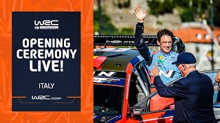 🛑 Opening LIVE  WRC Rally Italia Sardegna 2024 [upl. by Marley516]