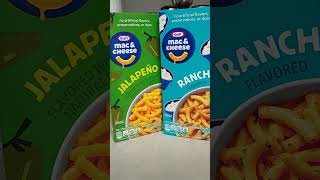 Kraft Jalapeno and Ranch flavored Mac and Cheese macandcheese kraft snacks [upl. by Noj]