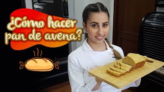 Cómo hacer pan de avena  NatyCfit [upl. by Ashlin]