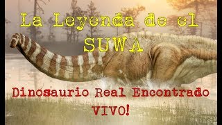 EL SUWA Parte 2 Dinosaurio VIVO encontrado en Google EarthCriptozoologiaMisterio [upl. by Wilow]