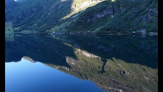 Kreuzfahrt zum Nordkap mit Mein Schiff 1 Im Geirangerfjord mit den spektakulären Wasserfällen [upl. by Herald]