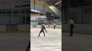 Masters 2024 Villard de Lans patinage artistique couple libre quadruple saut lance triple saut lance [upl. by Sitsuj]