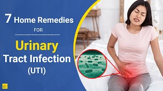 7 Home Remedies for Urinary Tract InfectionUTI  uti urinaryhealth  Credihealth [upl. by Mcnair786]