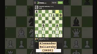 Mikhail tal vs Alexander Beliavsky😆😆😆😆 music chess chessmusic trending [upl. by Udenihc560]