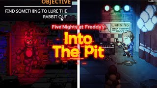 FNAF Into the Pit Find Something To Lure The Rabbit Out – Complete Walkthrough [upl. by Nelon]