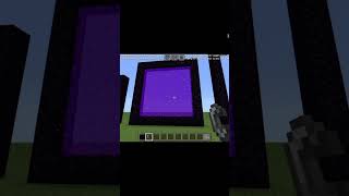 Minecraft how big can be nether portal in Minecraft  歌ってみた [upl. by Ejrog884]