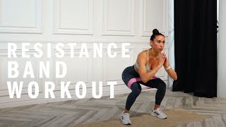 15 Minute Lower Body Resistance Bands Workout  adidas [upl. by Nnaeiluj]