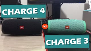 JBL CHARGE 4 vs CHARGE 3 [upl. by Golliner438]