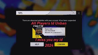 how to unban free fire account  free fire ID unban kaise kare free fire ID unban new video fff [upl. by Gamin964]