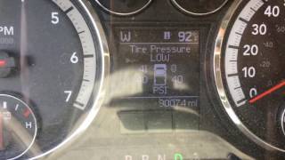 Dodge Ram Tire Pressure Indicator Reset Help [upl. by Bobbie627]