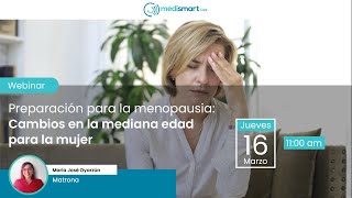 Preparación para la menopausia cambios en la mediana edad para la mujer [upl. by Esidarap]