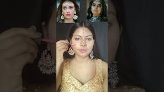 Bela🐍 vs Manyata🐍 Naagin Makeup💄shorts naagin3 bela naagin makeup youtubeshorts [upl. by Lordan472]