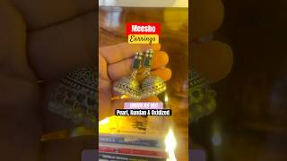 MEESHOEarrings Rs150 meesho latest earrings meeshohaul trending fashion jewellery haul [upl. by Hooker]