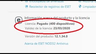 LICENCIA nod32 FEBRERO 2021 A 2024 [upl. by Puri]