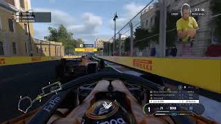 F1 2018 11ª TEMPORADA Stoffel Vandoorne  Azerbaijão [upl. by Livvi873]