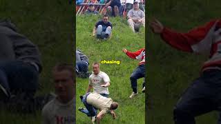 Chasing Cheese Coopers Hill CheeseRolling and Wake 🧀 [upl. by Fields]