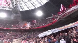 AJAX  HEERENVEEN 1942013  1  1   Opkomst  FSide  VAK410 NUA [upl. by Aerdnael939]