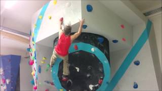 Flo´s neuer 7b Boulder in der Boulderwelt München West [upl. by Glavin]