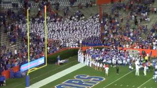 UF Gator Marching Band 111817  PostGame Stands 2 [upl. by Kalb]